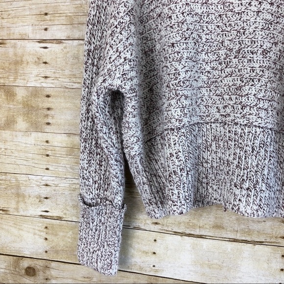 Topshop Tweedy Envelope Neck Sweater - Picture 6 of 8